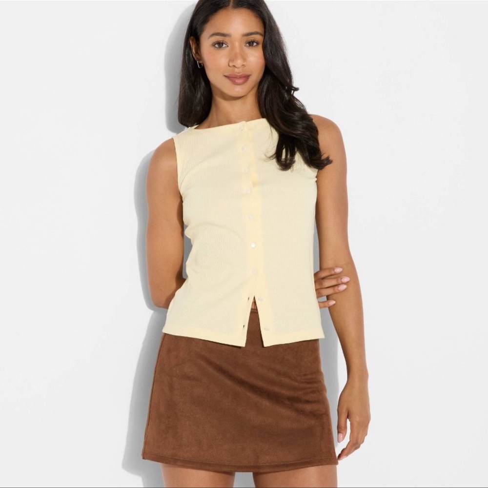 Wild Fable Brown Mini Skirt
